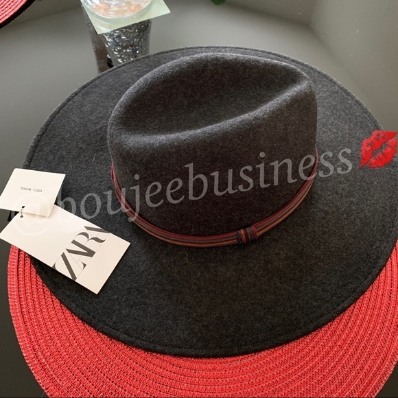 ZARA BNWT Banded Wool Hat - Picture 4 of 4